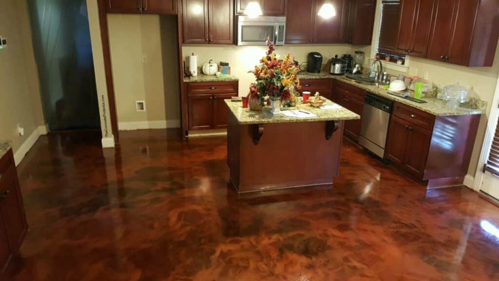 Stained Flooring