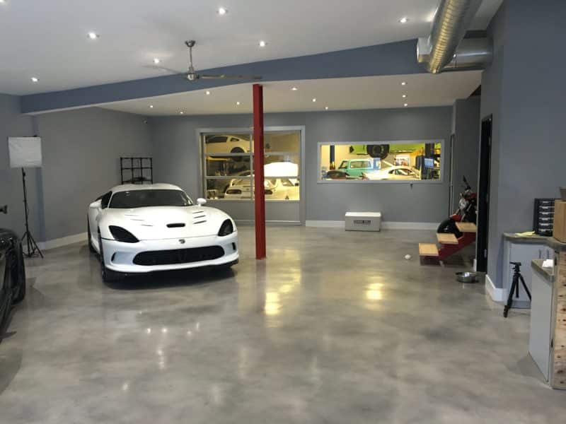 commercial garage epoxy austin