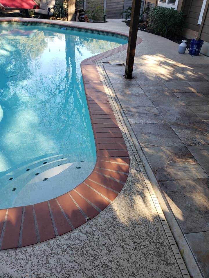 Pool deck resurfacing Austin TX
